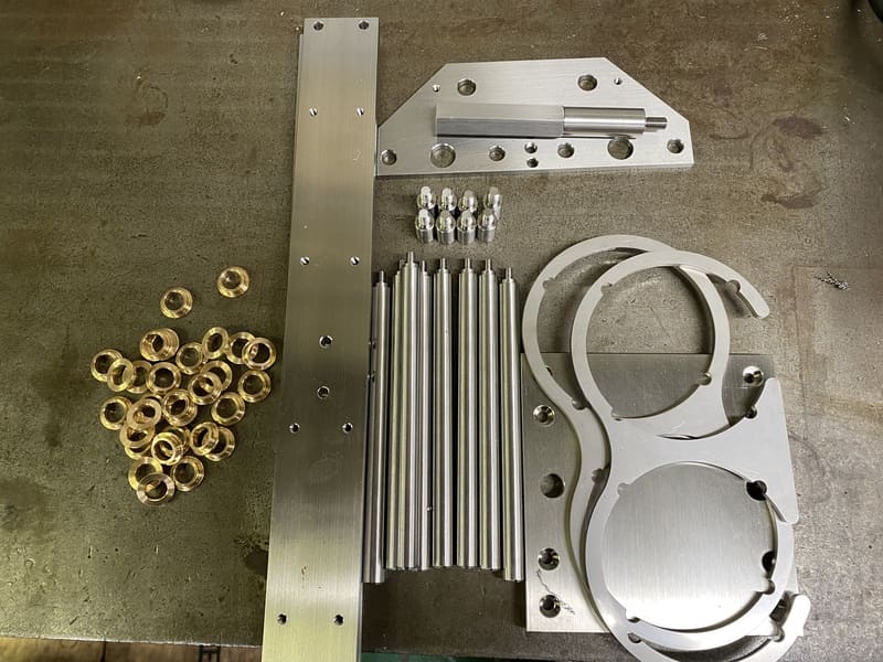 ステンレス・真鍮の加工